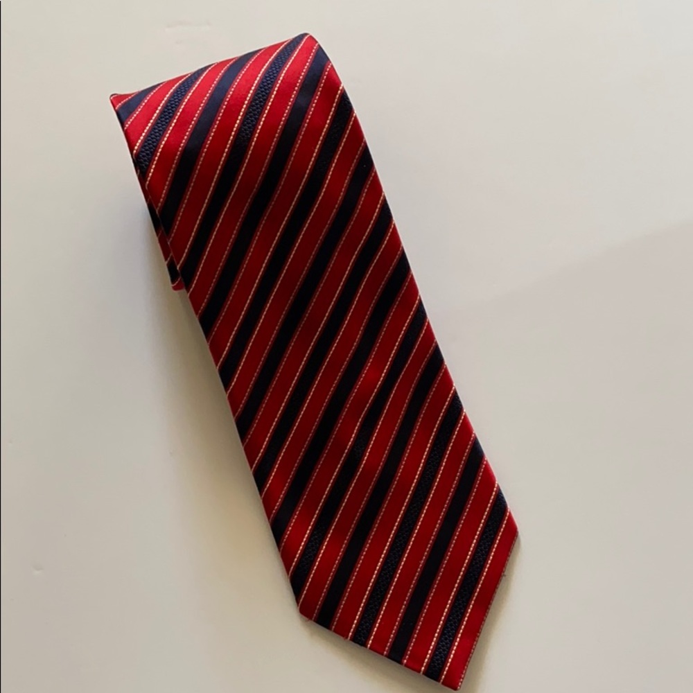CANALI PRINTED SILK TIE